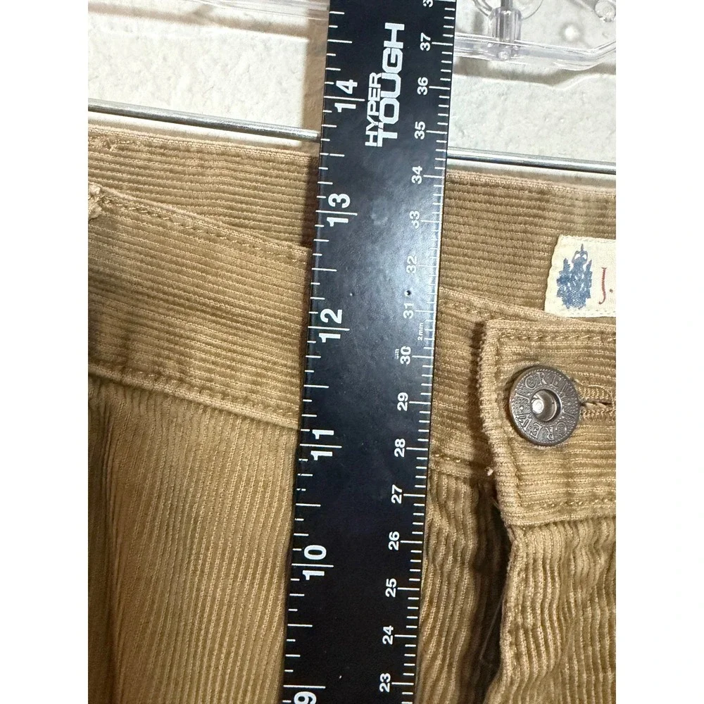 J. Crew Men's 38x32 Tan Corduroy‎ Straight Leg Pants 100% Cotton